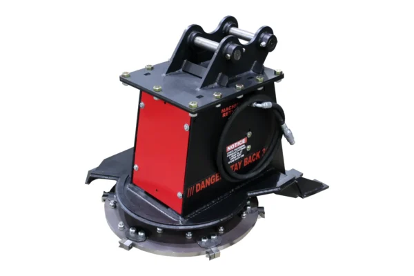 Mini Excavator Disc Mulcher (1)