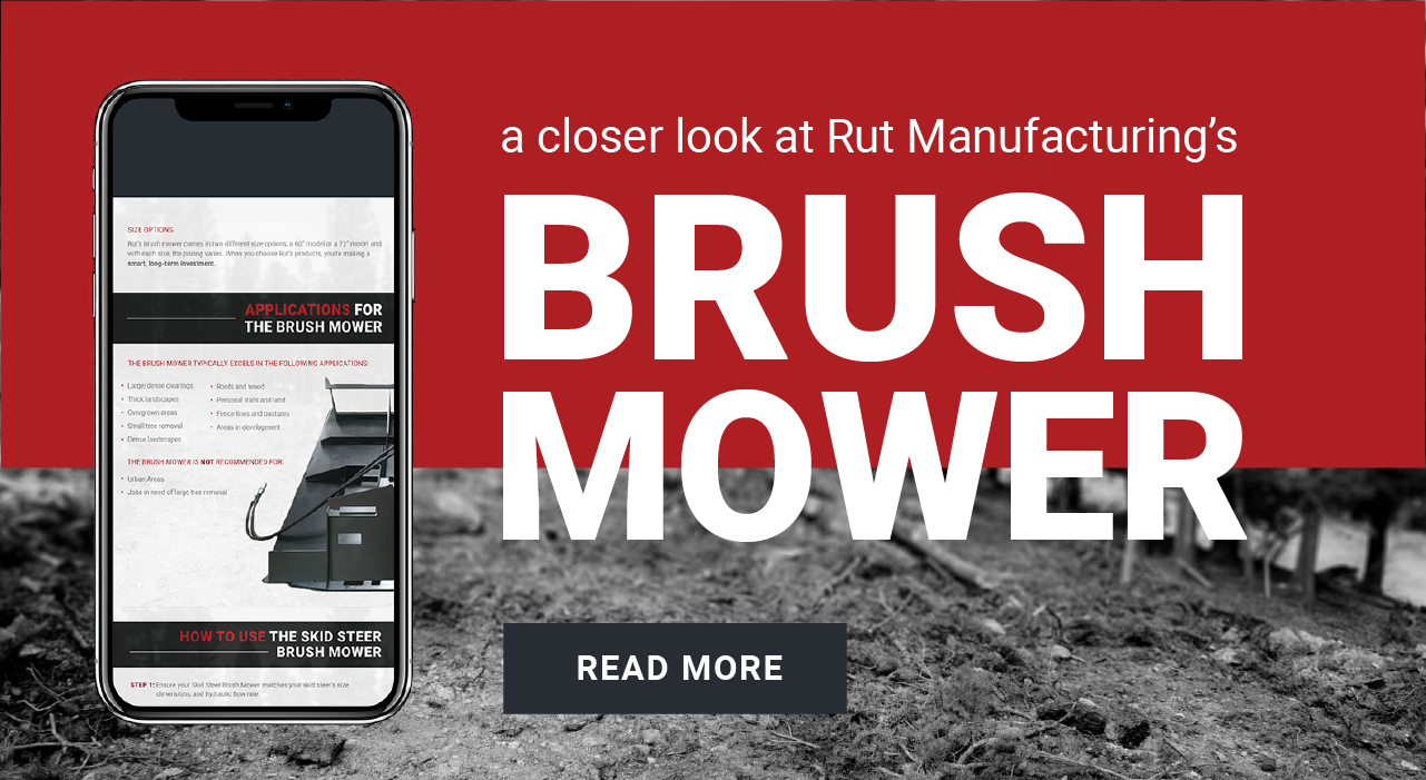 Brush Mower Banner