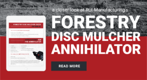 Forestry Disc Mulcher Annihilator Banner