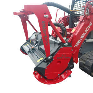 Skid Steer Forestry Drum Mulcher