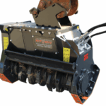 Mini Excavator Forestry Drum Mulcher | by TMC CANCELA