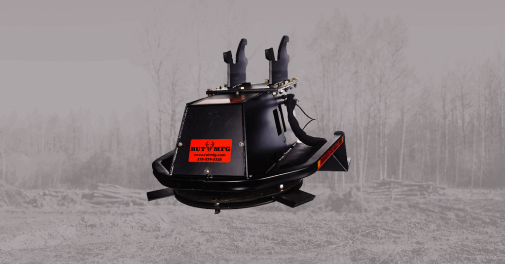 tree slayer excavator tree shear