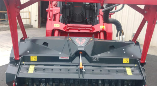Drum Mulcher Assassinator Front Picture from Rut Manufacturing