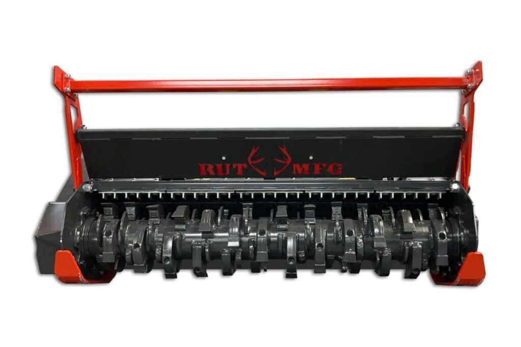 tmc cancela skid steer forestry drum mulcher 15 to 22 gpm