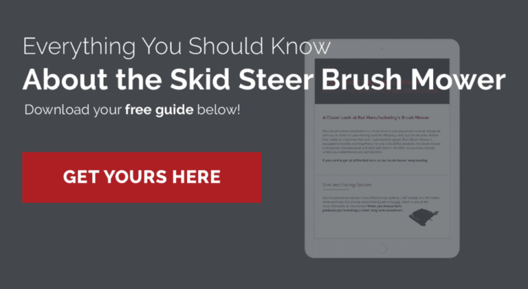 About Skeed Steer Brush Mower