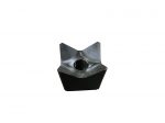 Skid Steer Disc Mulcher Tooth with Hardware